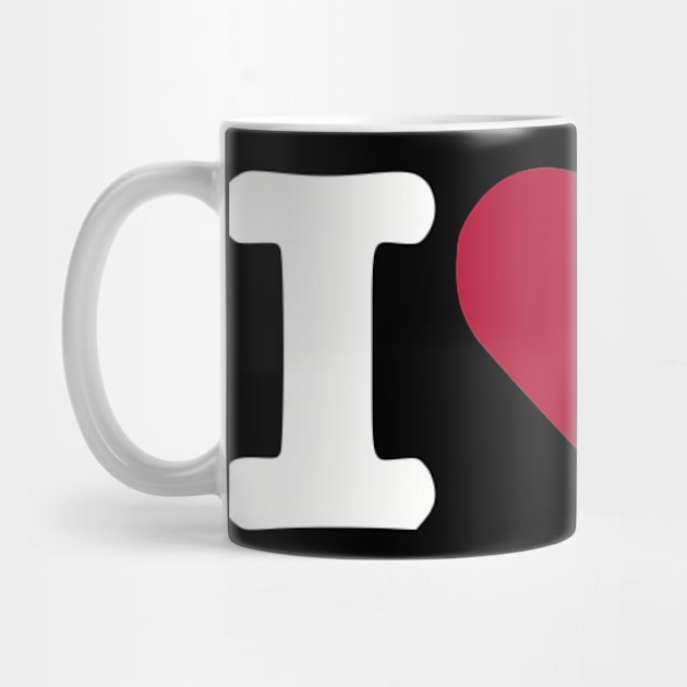 I love Men - Heart by Designzz